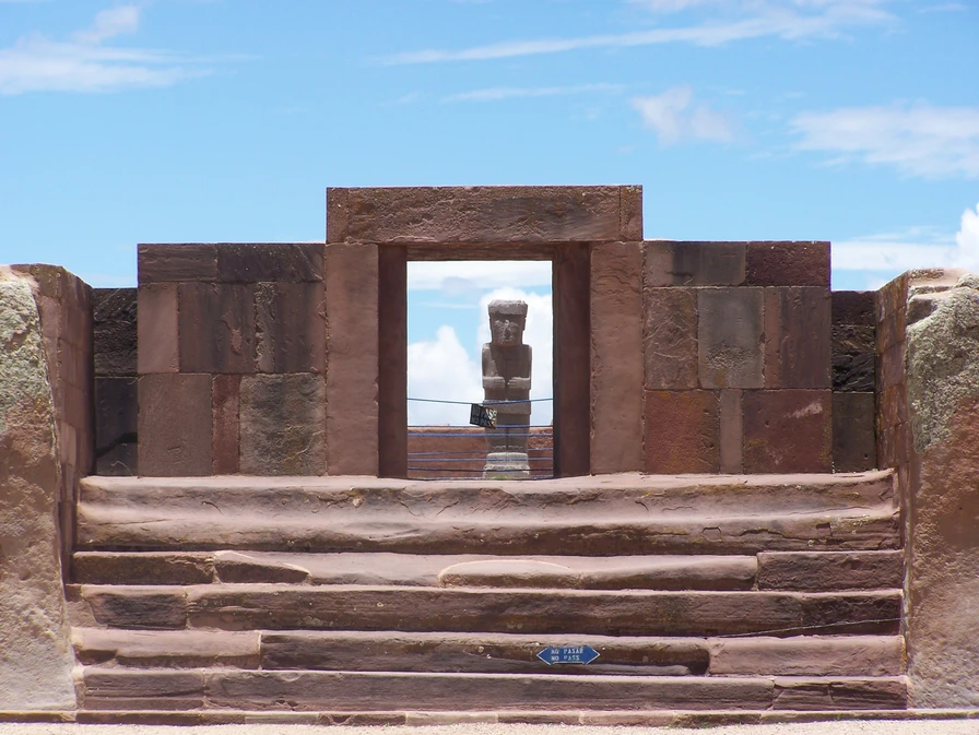 Tiwanaku Kallasasaya Foto: Sabine Lang